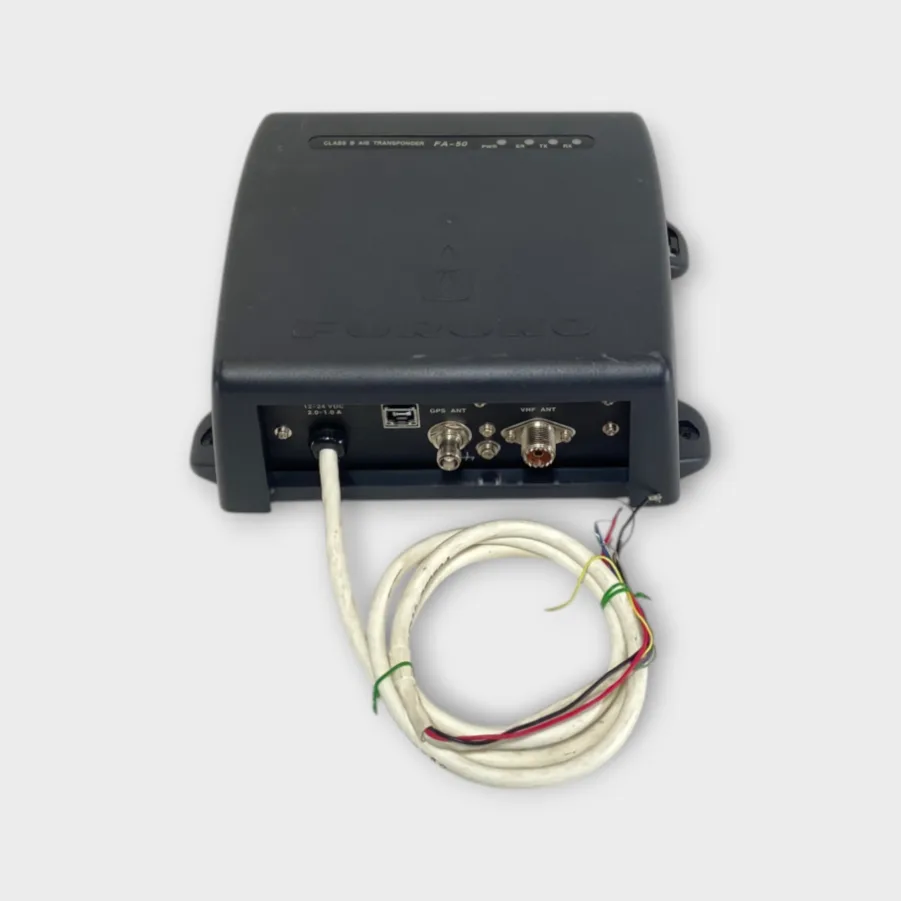 Furuno - FA-50 Black Box Class B AIS Transponder - UPDATED - NO MMSI - Complete - Image 10