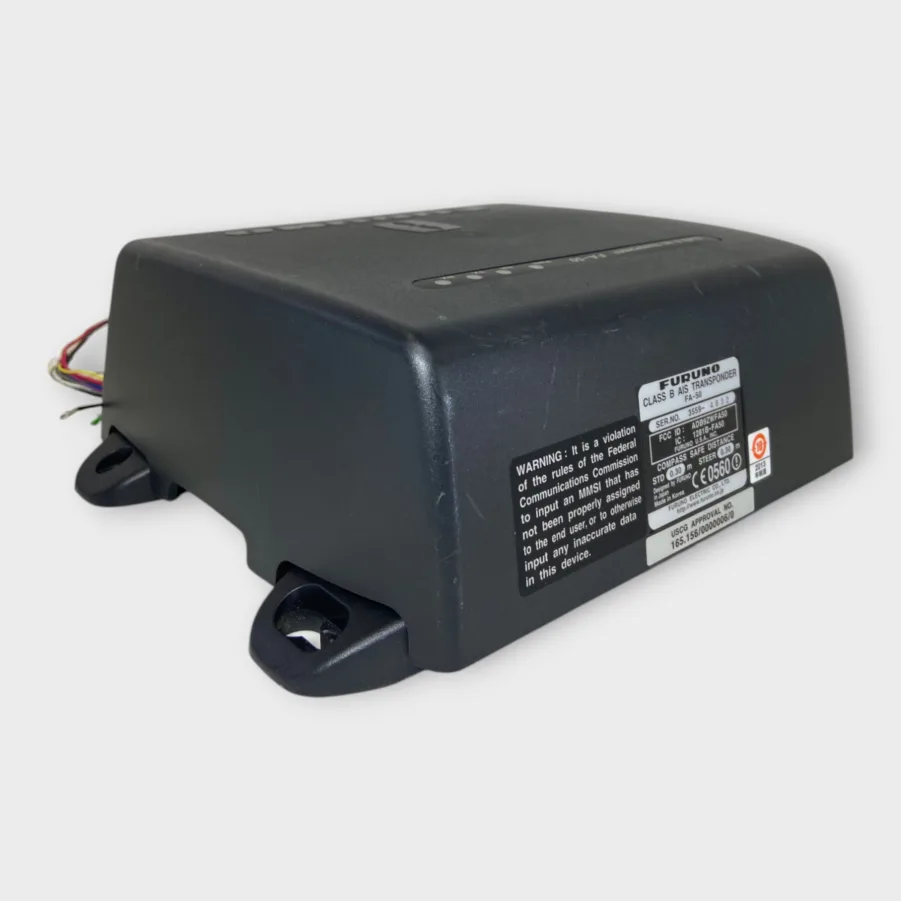 Furuno - FA-50 Black Box Class B AIS Transponder - UPDATED - NO MMSI - Complete - Image 12