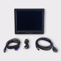 AmbientNav CDI-AN-LCD17MDDL-001 Marine 17" LCD 12V Display + Cables (GOOD)