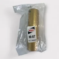 Morad M87 4.5" Aluminum Stanchion/Thread Adapter (1"-14 Thread) - Gold **New**
