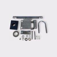 Antenna Wall Mount - Adjustable For Mast Up To 2" OD w/ Extra Mount and Hardware -NEW-