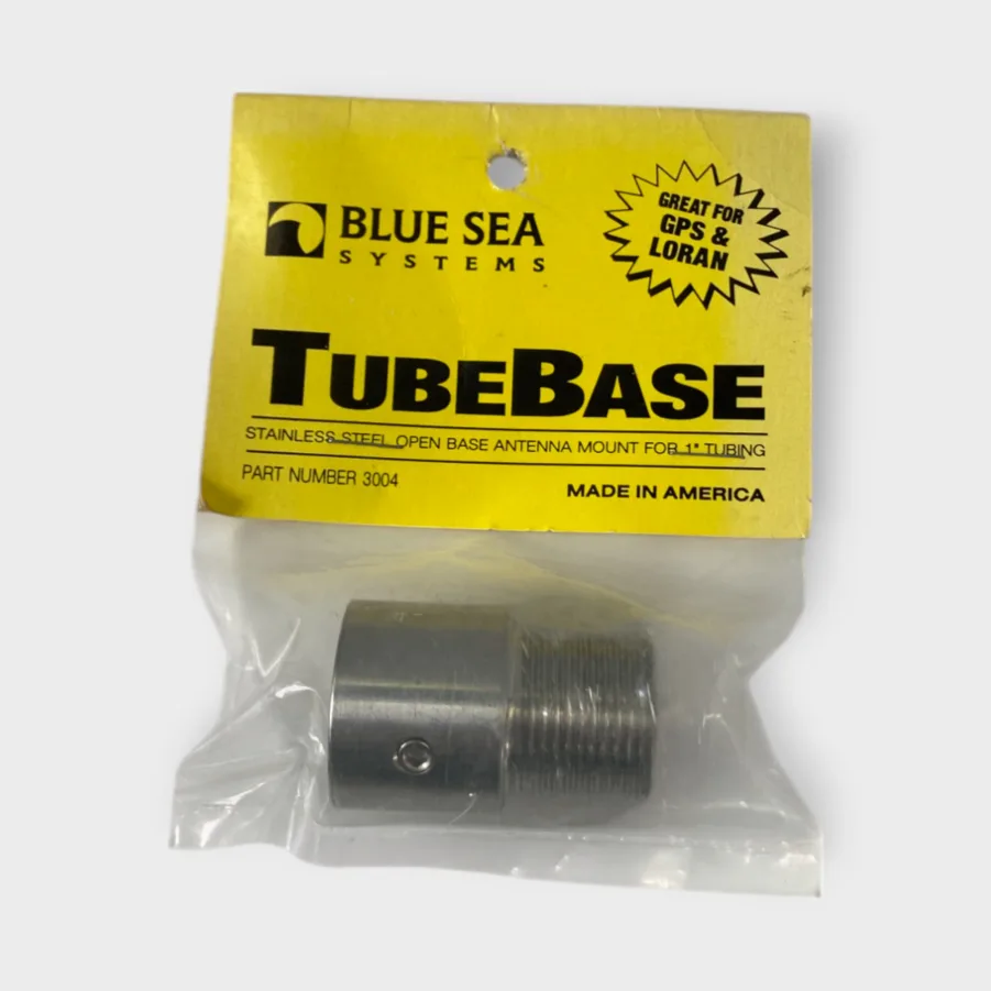 Blue Sea Systems Stainless 3004 Steel Open Base Antenna Mount For 1"-14 Tubing -New- Free Shipping