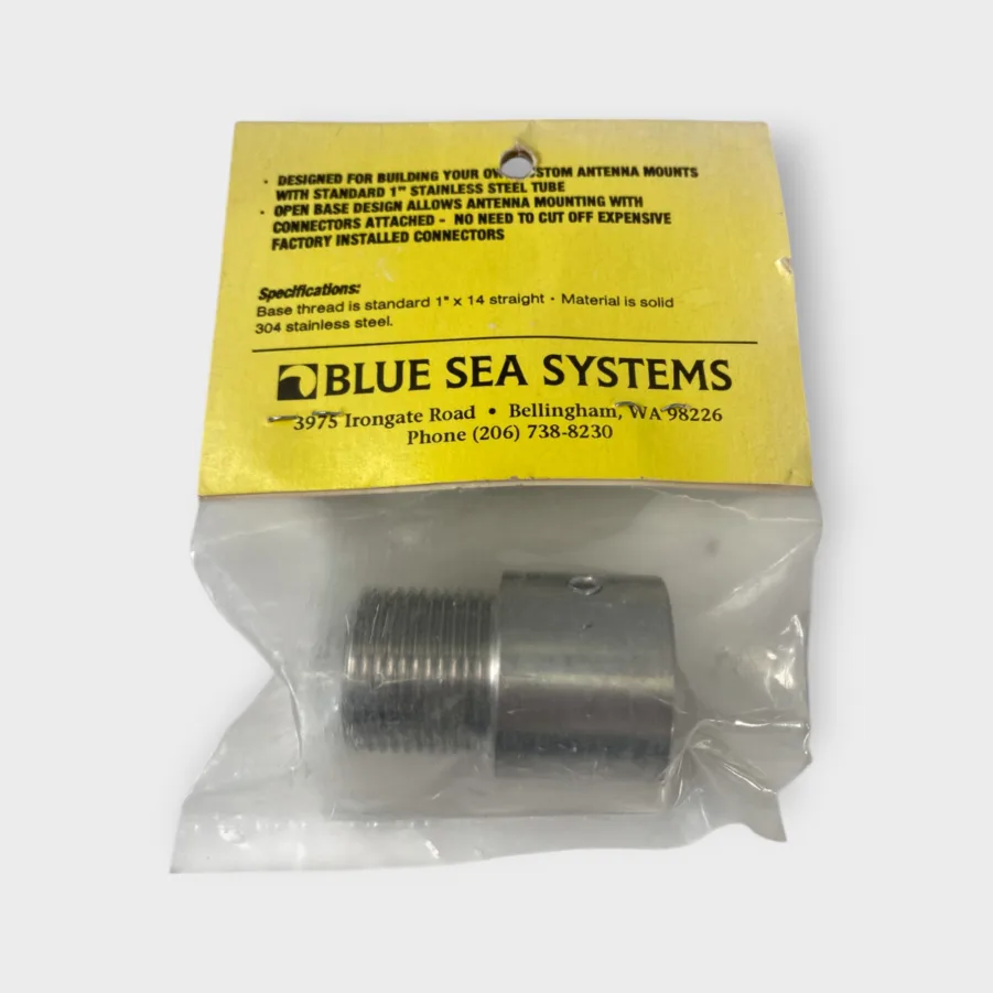 Blue Sea Systems Stainless 3004 Steel Open Base Antenna Mount For 1"-14 Tubing -New- Free Shipping - Image 4