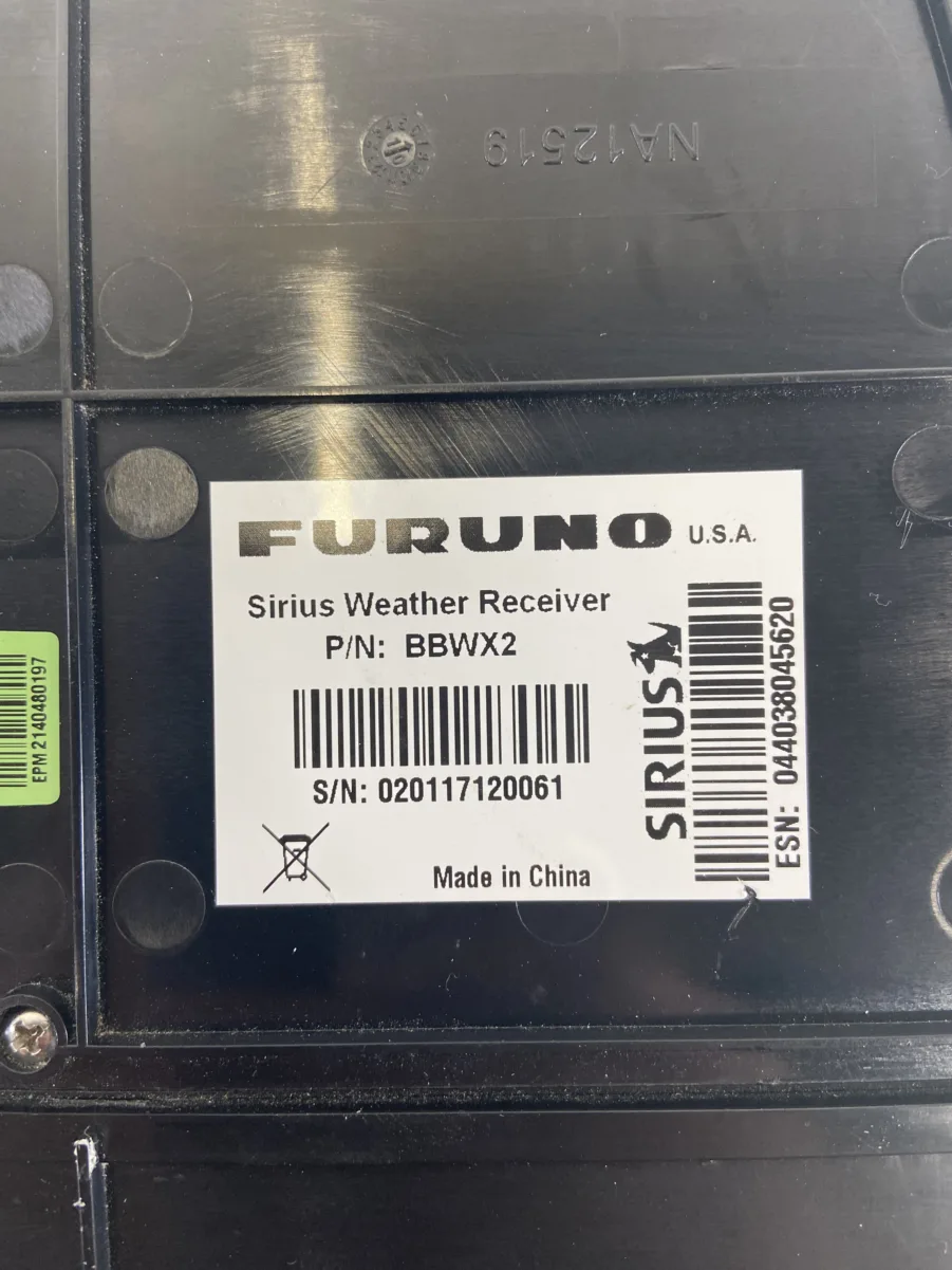 Furuno BBWX2 Sirius Satellite Weather Receiver - NavNet 3D, TZtouch, VX2 (C-MAP) - Image 9