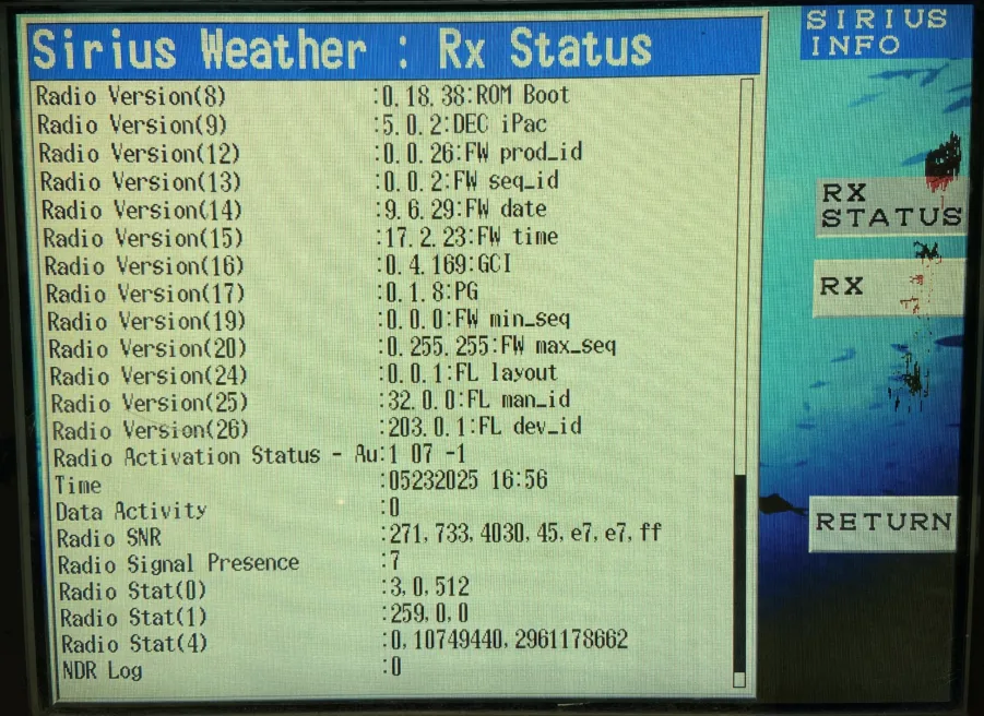 Furuno BBWX2 Sirius Satellite Weather Receiver - VX2 (C-MAP), NavNet 3D, TZtouch - Image 4