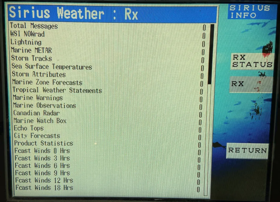 Furuno BBWX2 Sirius Satellite Weather Receiver - VX2 (C-MAP), NavNet 3D, TZtouch - Image 5