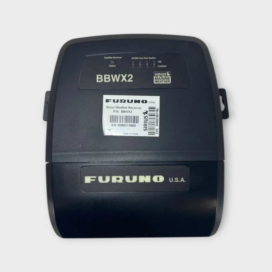 Furuno BBWX2 Sirius Satellite Weather Receiver - VX2 (C-MAP), NavNet 3D, TZtouch - Image 7