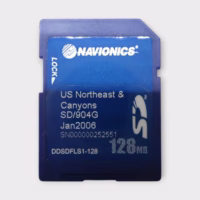 Navionics SD/904G 128MB US Northeast & Canyons - Updated Jan. 2006 -Tested* Great Condition!