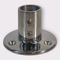 Sea-Dog 280900-1 90-Degree Round Rail Base Fitting (7/8" Rails) **New-Out of Box**