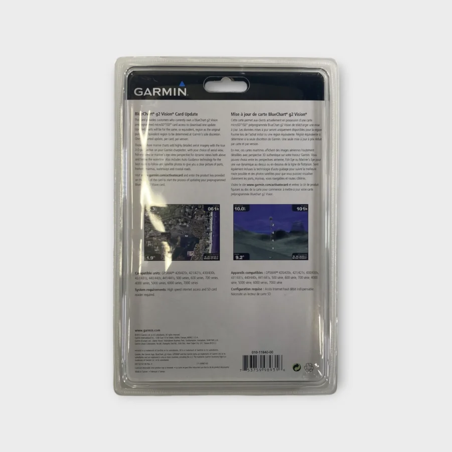 Garmin BlueChart g2 Vision Card Update- (Brand New) - Image 2