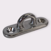 Sea-Dog 088721 3" Stainless Steel Oblong 1/2" Eye Plate **New-Out of Box**