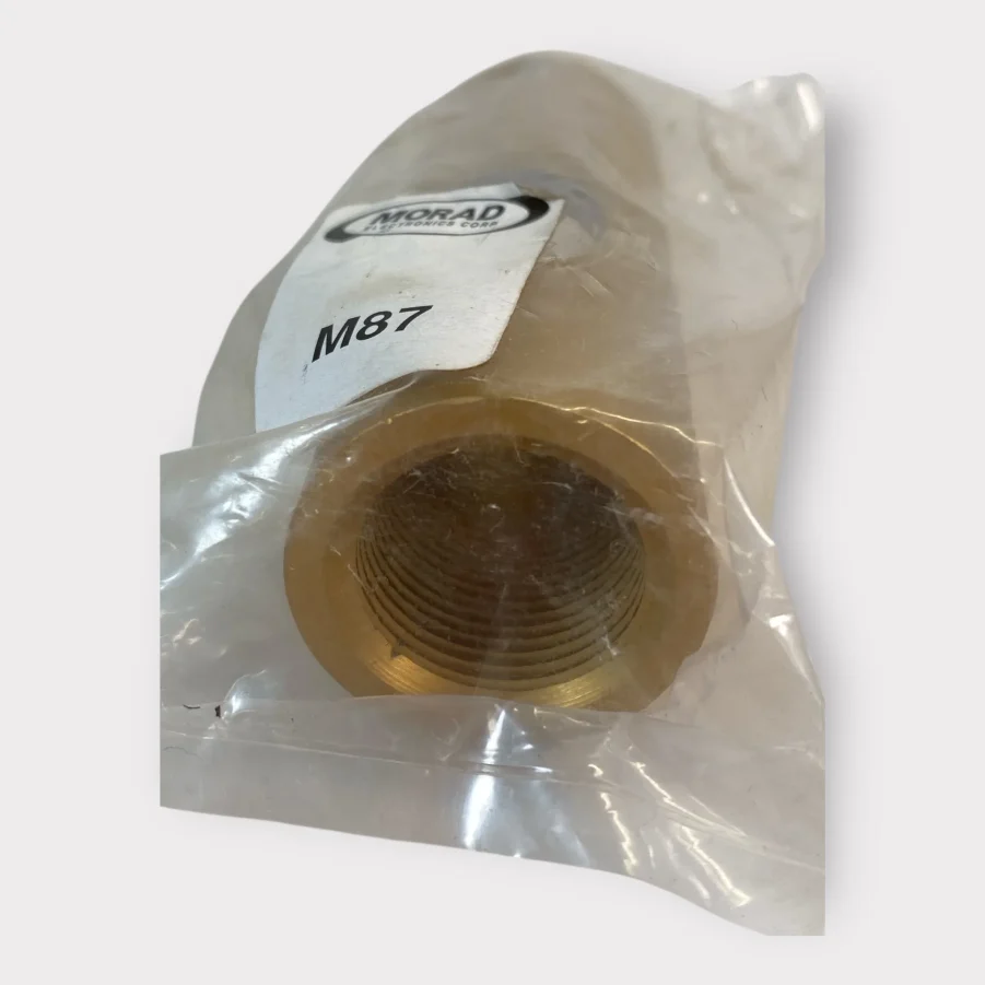 Morad M87 4" Aluminum Stanchion/Thread Adapter (1"-14 Thread) - Gold **New** - Image 2
