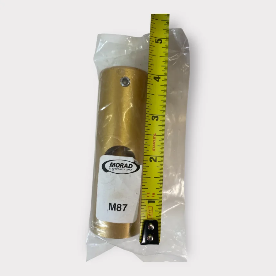 Morad M87 4" Aluminum Stanchion/Thread Adapter (1"-14 Thread) - Gold **New** - Image 4