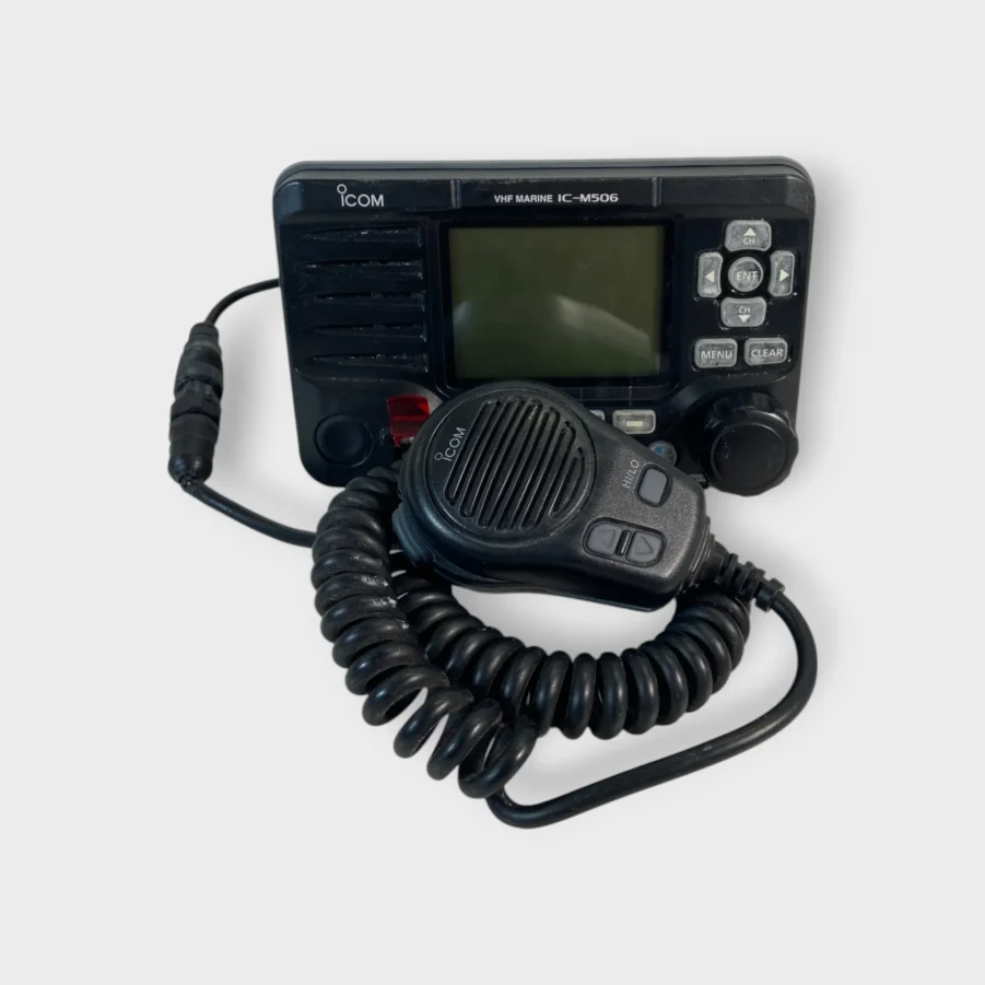 Icom IC-M506 Marine VHF Transceiver with Attached Mic - Free Shipping