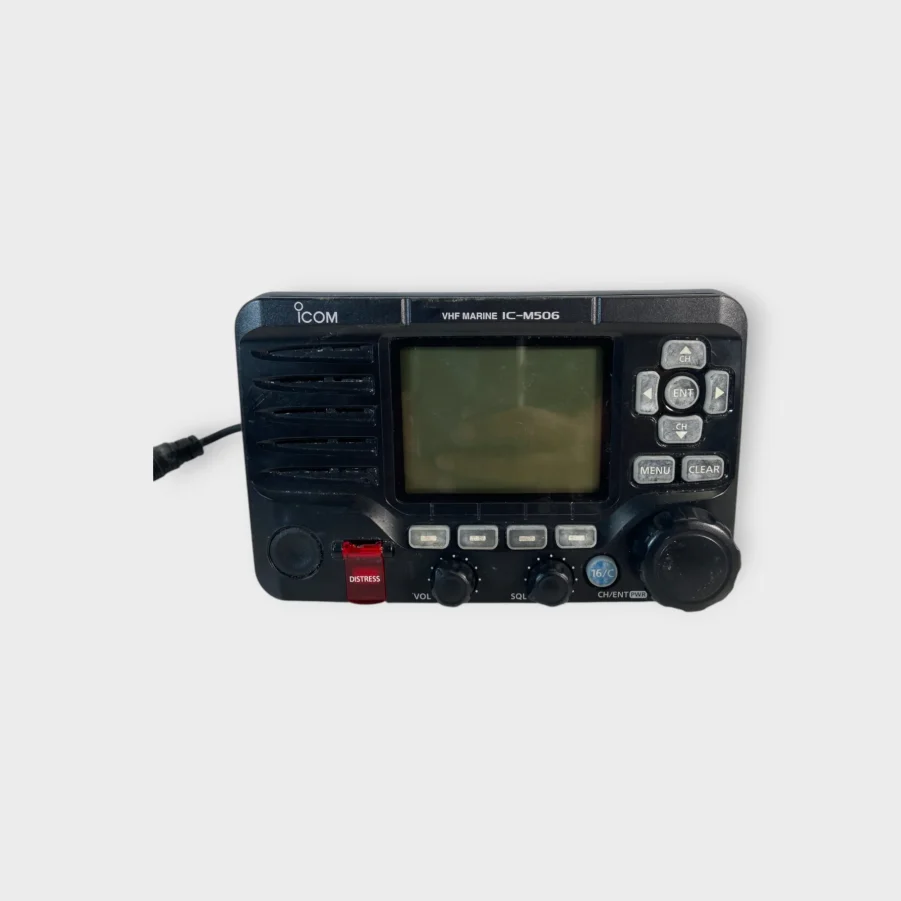 Icom IC-M506 Marine VHF Transceiver with Attached Mic - Free Shipping - Image 2