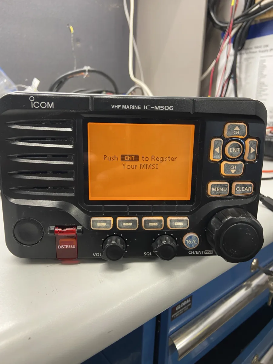Icom IC-M506 Marine VHF Transceiver with Attached Mic - Free Shipping - Image 11
