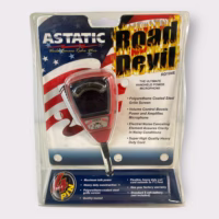 Astatic RD104E Road Devil 4-Pin CB Noise Cancelling Power Microphone - Red *New*