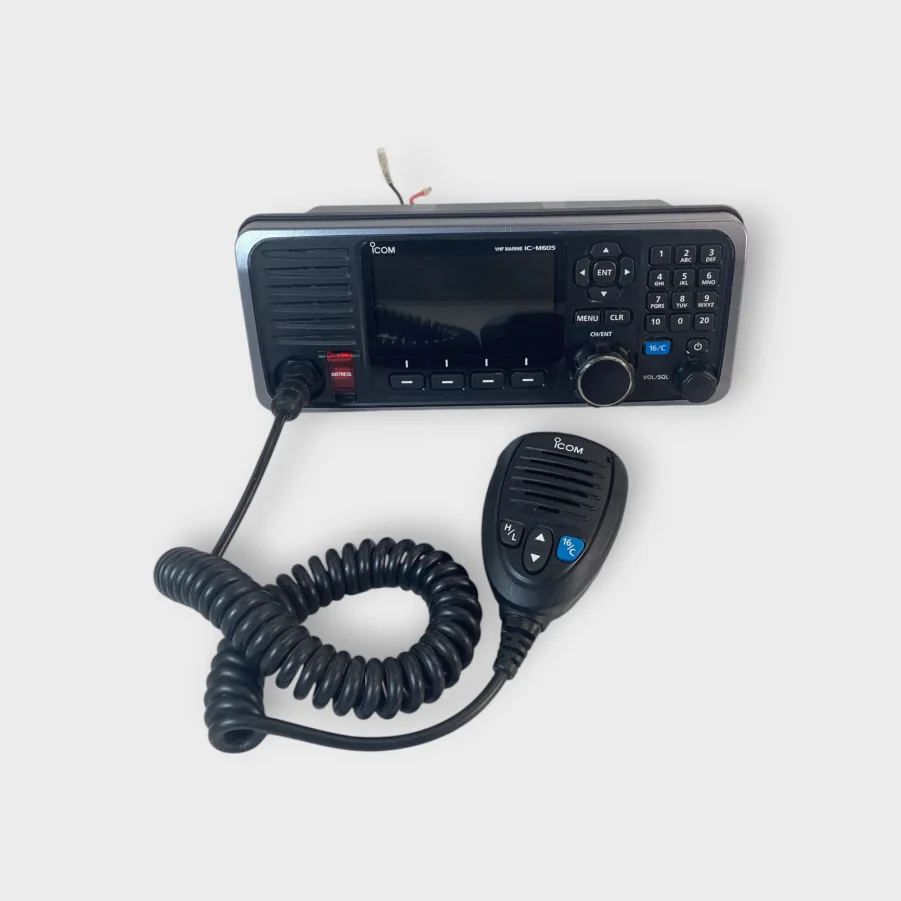 Icom IC-M605 DSC VHF Complete W/ Fist Mic- Fully Tested-NMEA 2000- NO MMSI- Free Shipping - Image 6
