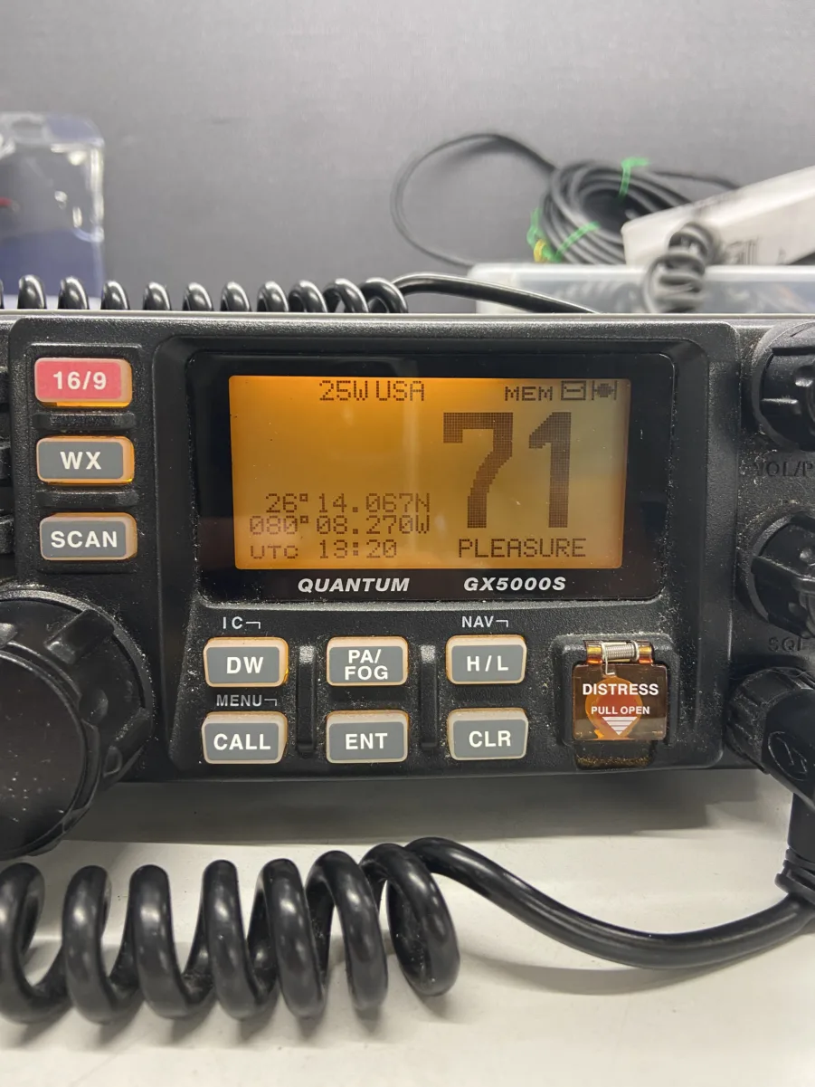 Standard Horizon Quantum GX5000S Marine DSC VHF Radio with Handset- Free Shipping - Image 10