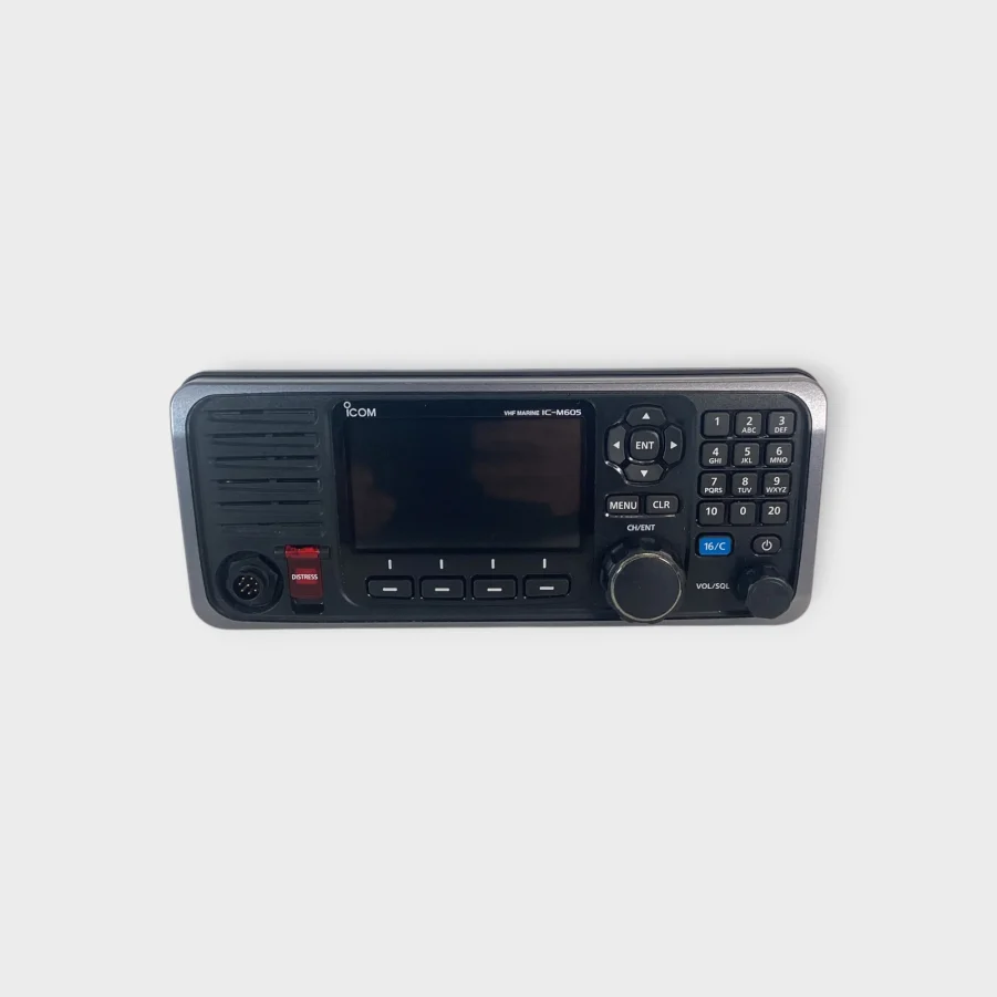 Icom IC-M605 DSC VHF Complete W/ Fist Mic- Fully Tested -NMEA 2000- NO MMSI- Free Shipping! - Image 8