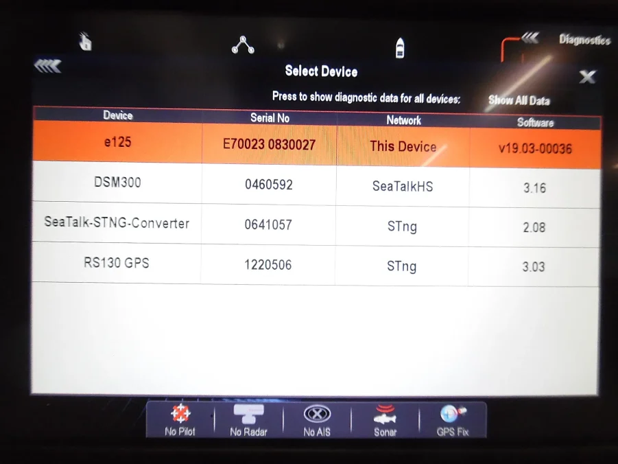 Raymarine e125 12.1" HybridTouch MFD w/ Sun Cover - *90 Day Warranty* - E70023 - *Great Condition* - Image 12