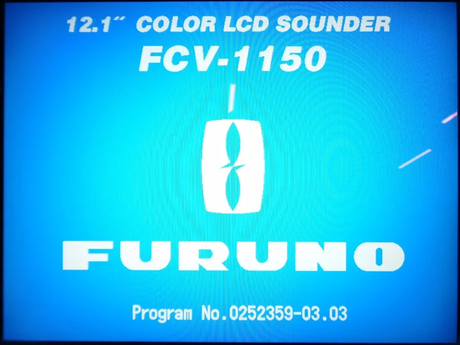 Furuno FCV-1150 Color LCD Sounder w/Sun Cover *Bench-Tested* - Image 2