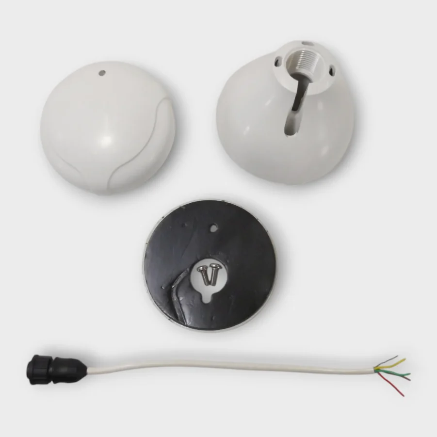 Raymarine Raystar 125 GPS Antenna w/Pole Mount Kit  - E32042 - 8' Pigtail *NEW Battery*  - TESTED!!