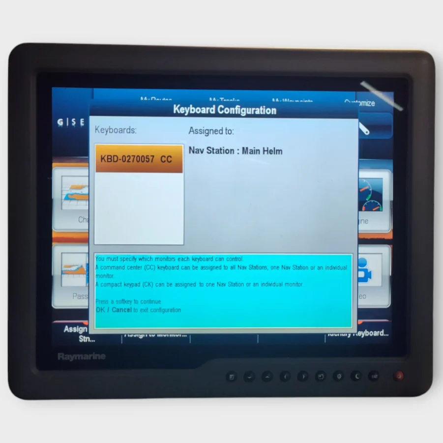 Raymarine G-Series Classic Command Center Keyboard E02044 *Keyboard ONLY* Tested - 90 Day Warranty - Image 8