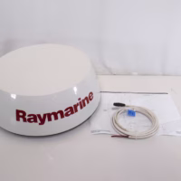 Raymarine Quantum Q24W 18″ Radome *Wi-Fi ONLY* w/ 17ft. Power Cable - E70344 *TESTED/WORKING!!*