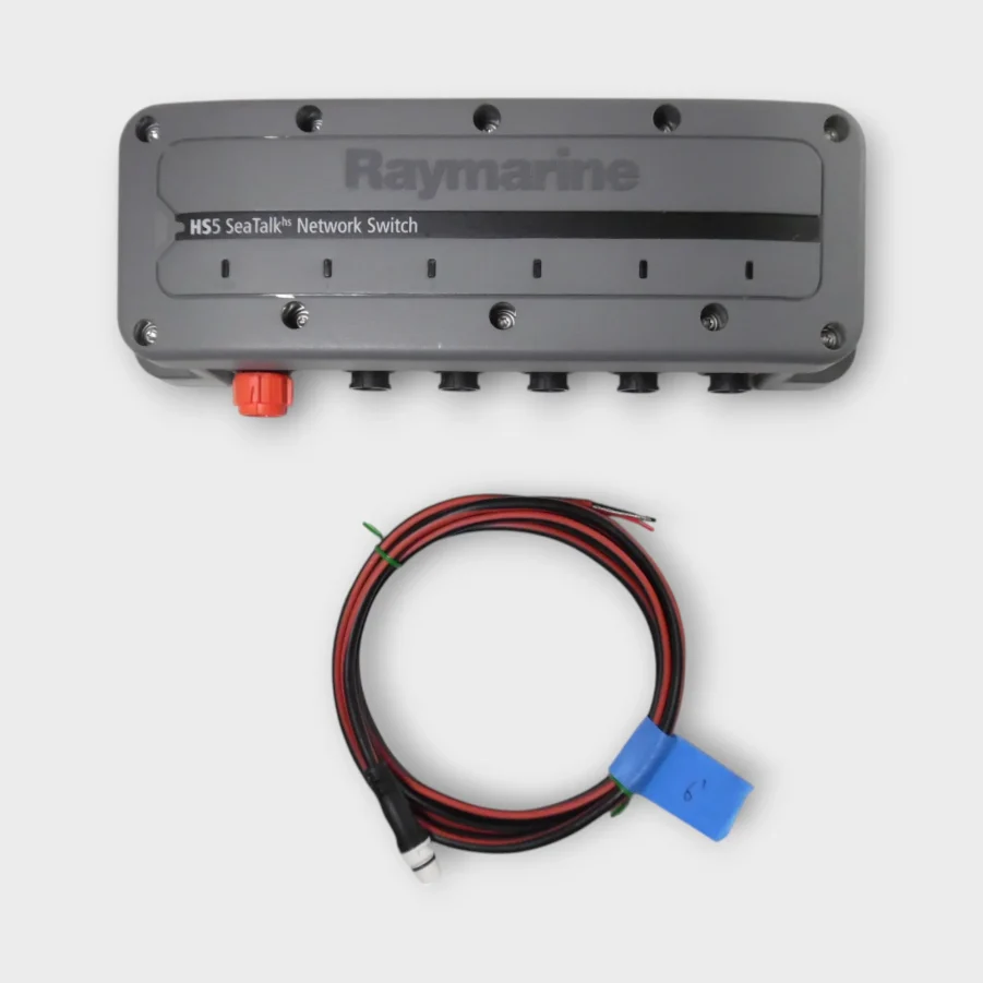 Raymarine HS5 RayNet/SeaTalkHS Network Switch -A80007- *Good Condition / Tested - Free US Shipping!