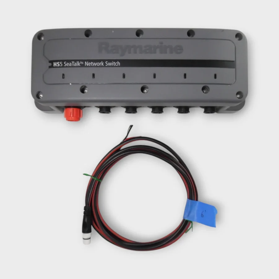 Raymarine HS5 RayNet/SeaTalkHS Network Switch -A80007- Good Condition / Tested - Free US Shipping**