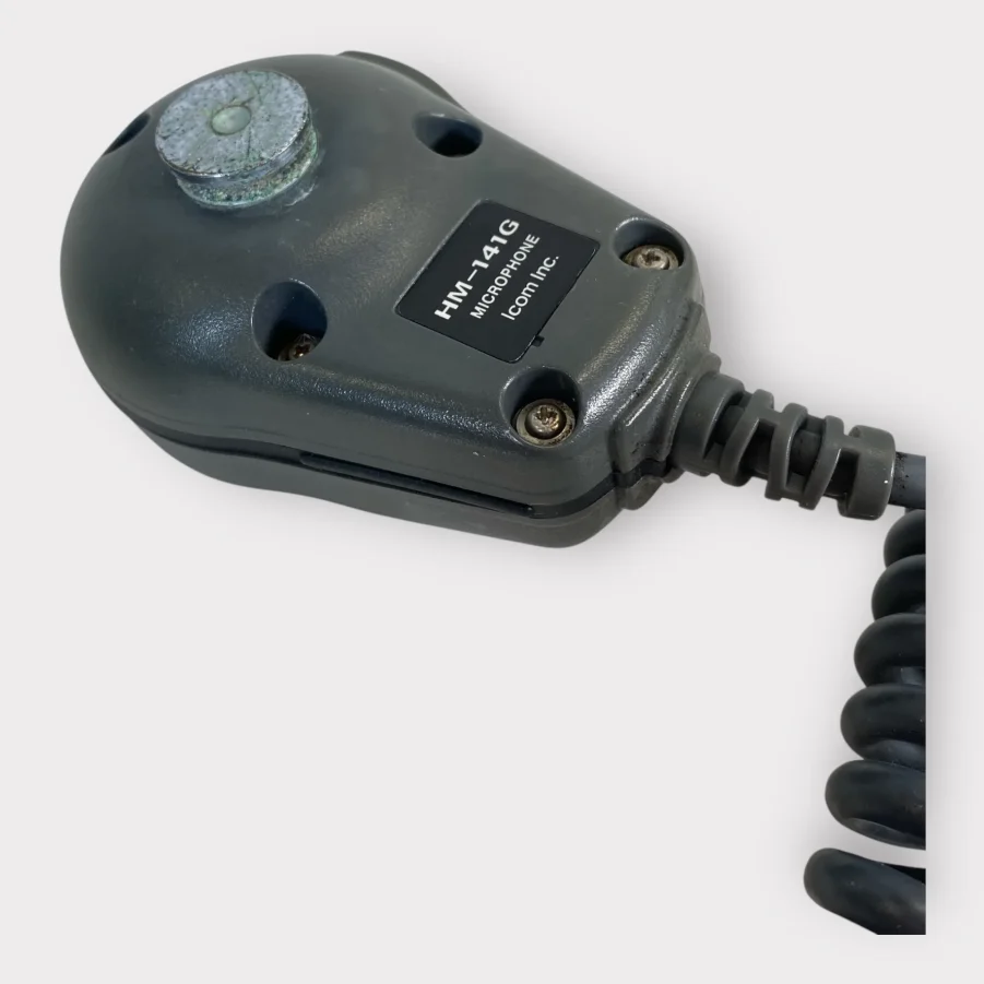 Icom IC-M302 DSC VHF Marine Radio Transceiver W/ HM-141G Hand Mic - Tested - Image 11