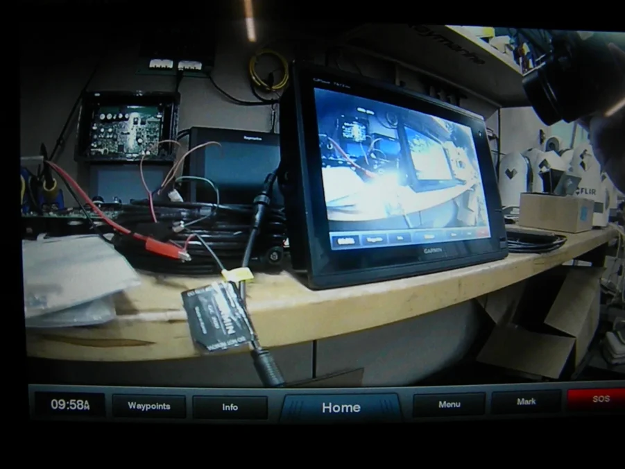 Garmin GC200 Marine IP Eyeball Camera w/ Mounting Base & Cables 010-02164-00 Excellent Condition! - Image 13