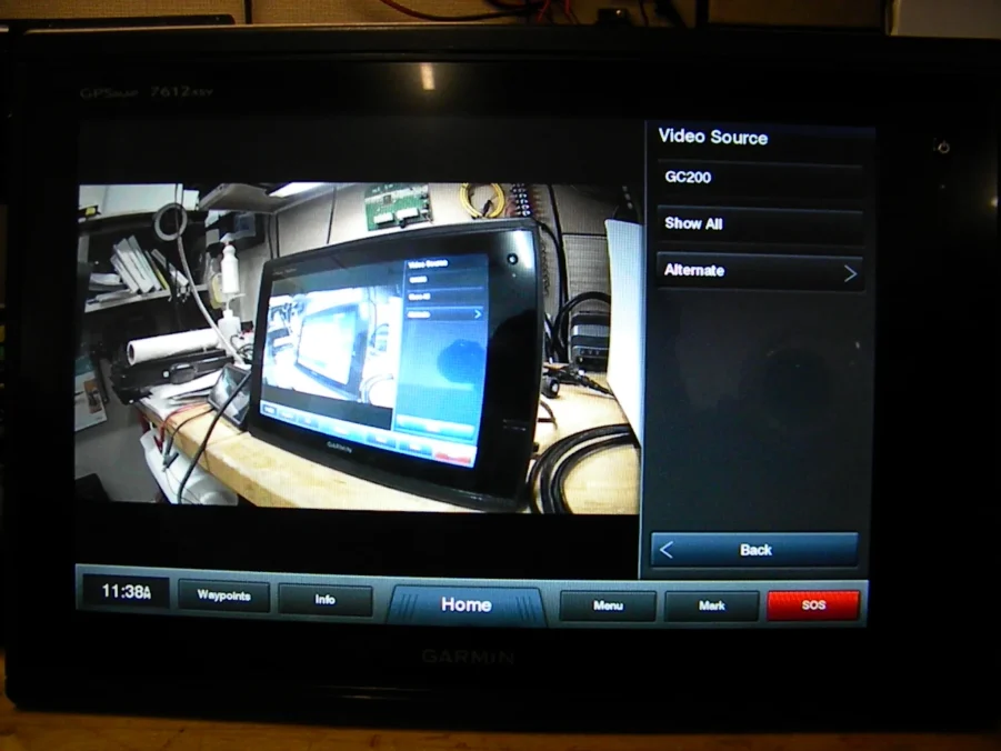 Garmin GC200 Marine IP Eyeball Camera w/Cables & Mounting Base 010-02164-00 Excellent Condition!! - Image 15