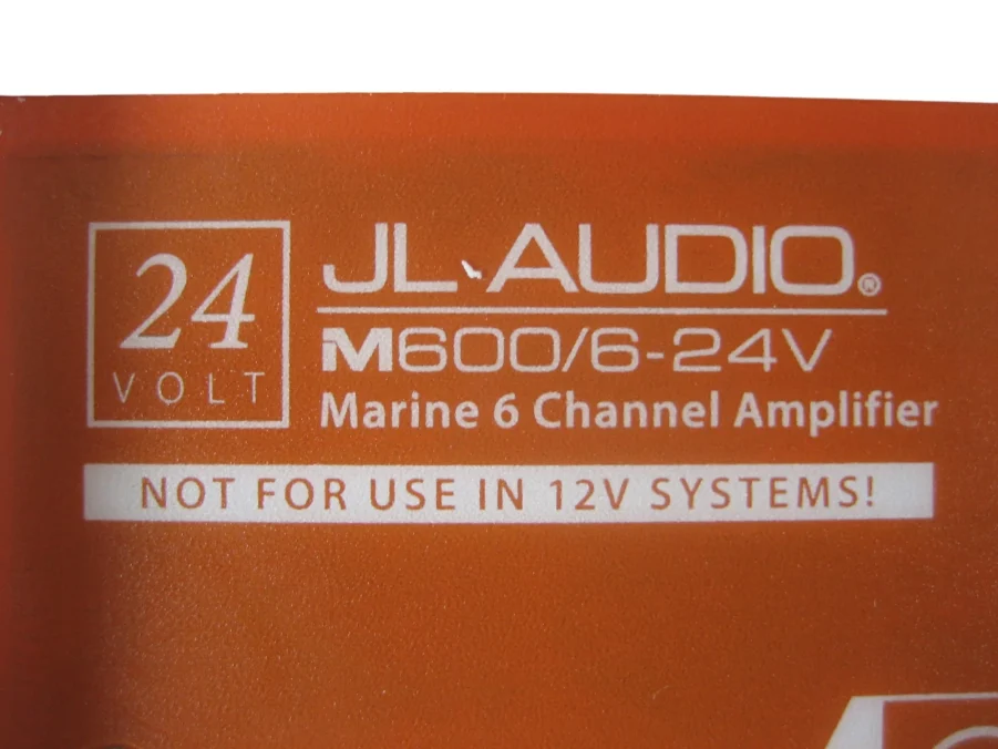 JL Audio M600/6-24V Marine Amplifier Lot Of 2 As-Is For Parts/Repair No Returns No Warranty - Image 5
