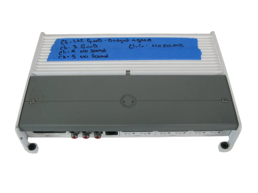 JL Audio M600/6 Marine Amplifier As-Is f/Parts/Repair No Warranty No Returns - Image 2
