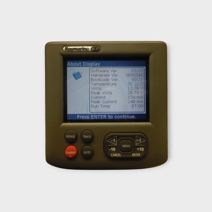 Raymarine ST70 E12196 Marine Autopilot Control Head - Image 7