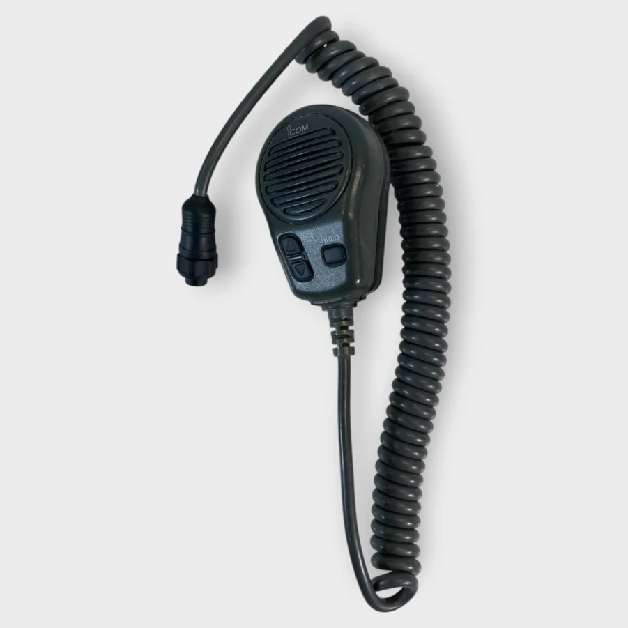 Icom IC-M504 Marine DSC VHF Radio (Grey) W/ HM-126RG Fist Mic - Tested - USED - Free Shipping - - Image 4