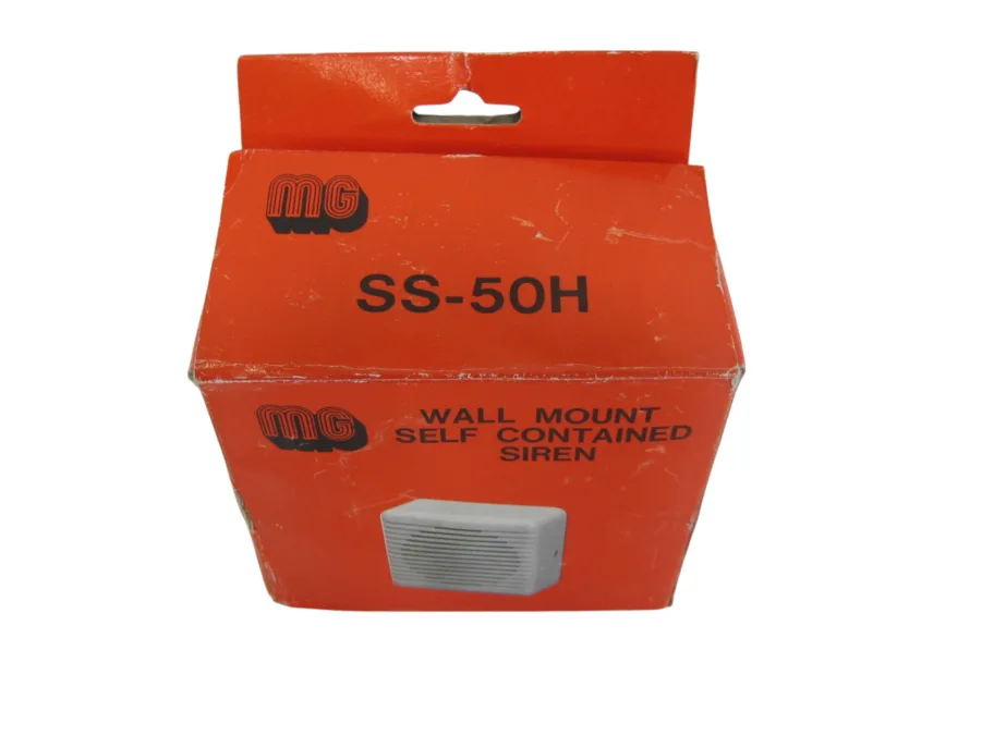 MG SS-50H Wall Mount Self-Contained Siren (White) New-Old-Stock 90-Day Warranty - Image 7