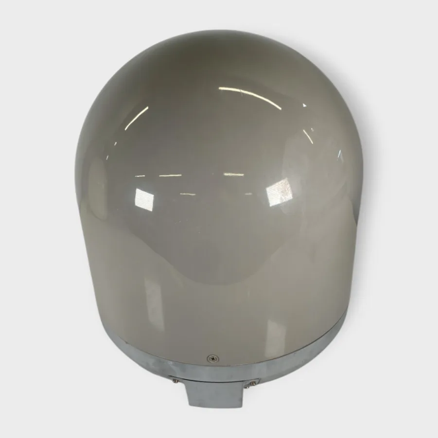 KVH 15" Blank Empty Dummy Dome - Grey - Fair Condition - Image 2