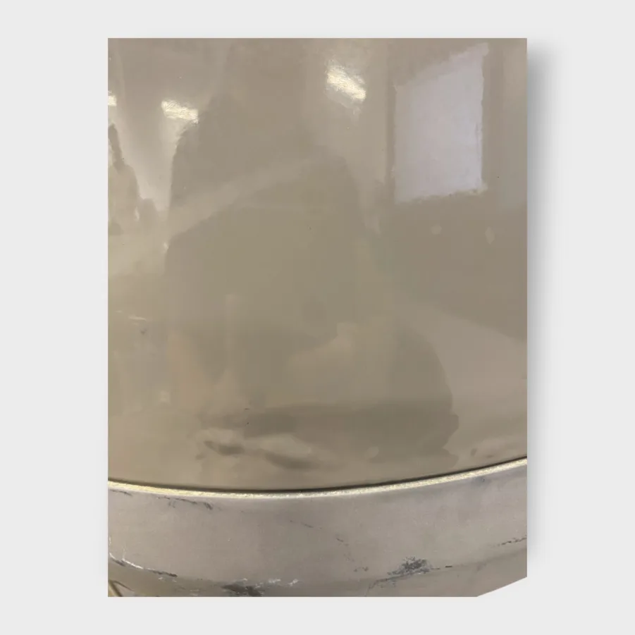 KVH 15" Blank Empty Dummy Dome - Grey - Fair Condition - Image 7