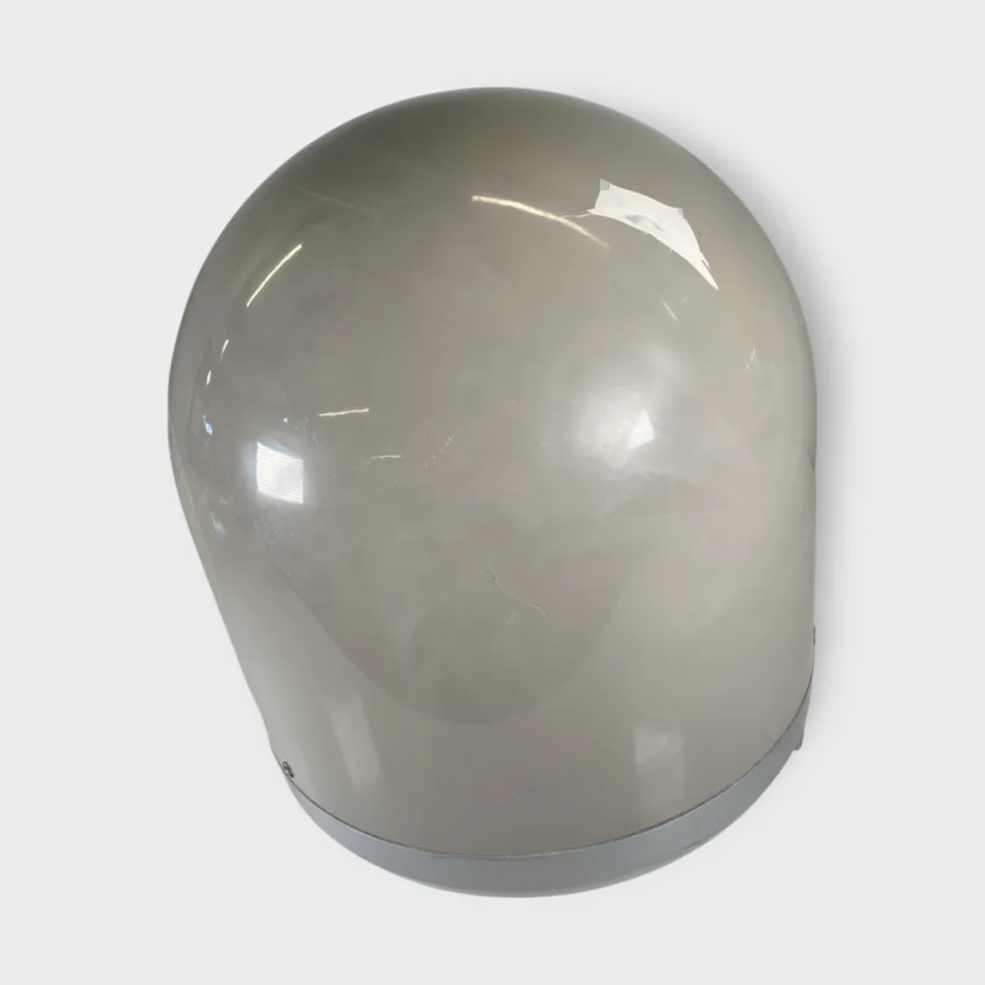 KVH 15" Blank Empty Dummy Dome - Grey - Fair Condition - USED - SEE DESCRIPTION - Image 3