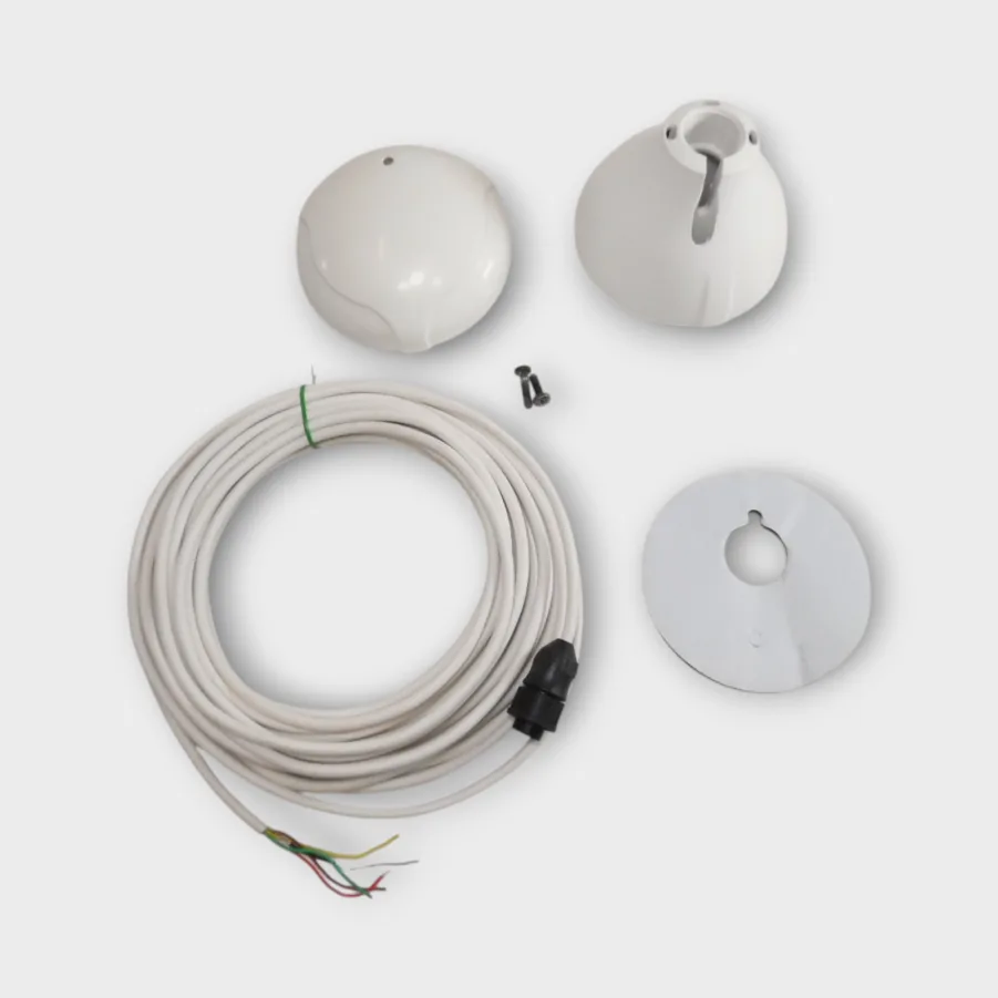Raymarine Raystar 125 GPS Antenna w/Pole Mount Kit  - *E32042 - 10m Cable NEW Battery*  - TESTED!!