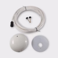 Raymarine Raystar 125 GPS Antenna w/Flush Mount Kit  - *E32042 - 10m Cable NEW Battery*  - TESTED!!