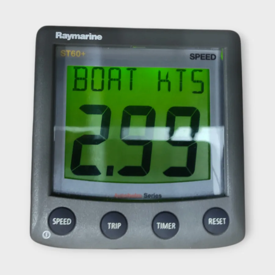 Raymarine ST60+ (Plus) Speed Instrument Display A22009-P w/ Cables & Sun Cover - 90 Day Warranty - Image 7