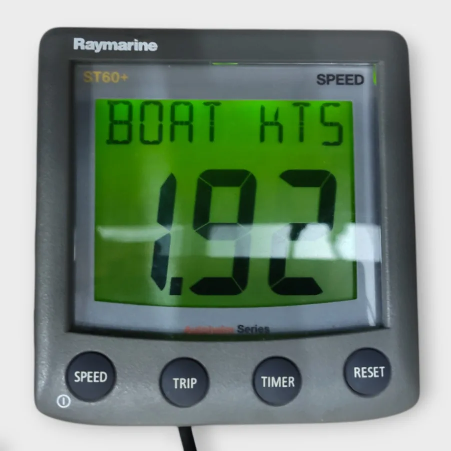 Raymarine ST60+ (Plus) Speed Instrument Display A22009-P w/ Cables & Sun Cover - 90 Day Warranty - Image 8