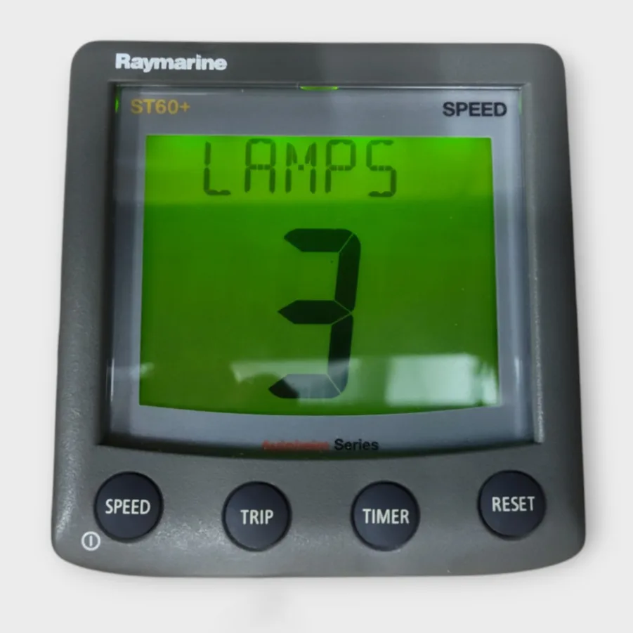 Raymarine ST60+ (Plus) Speed Instrument Display A22009-P w/ Cables & Sun Cover - 90 Day Warranty - Image 9