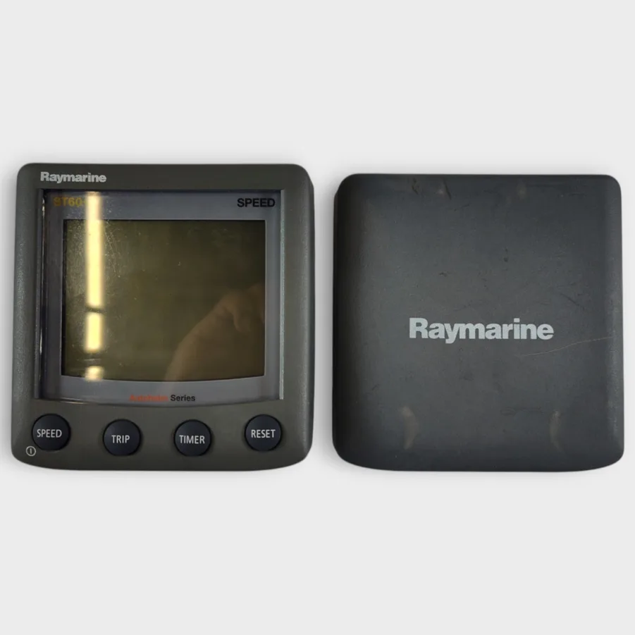 Raymarine ST60+ (Plus) Speed Instrument Display A22009-P w/ Cables & Sun Cover - 90 Day Warranty - Image 2