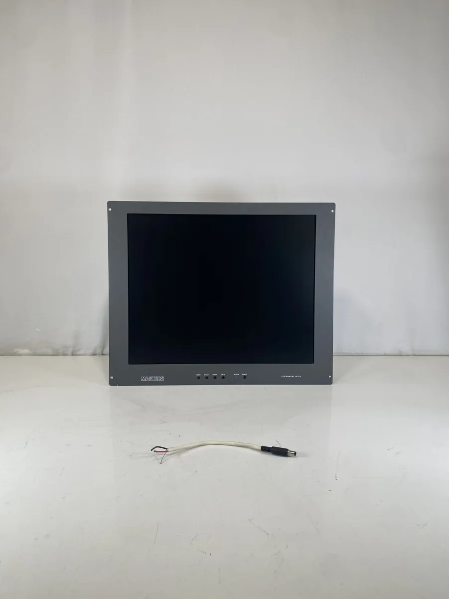 Masters 17" LCD Monitor M17-3I 12 VDC~ Tested Good~ - Image 5