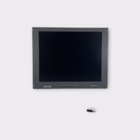 Masters 17" LCD Monitor M17-3I 12 VDC~ Tested Good~